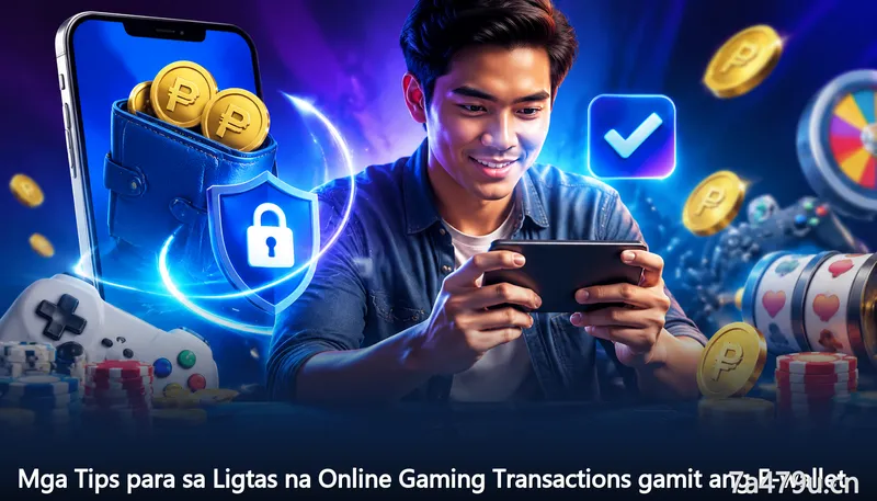 Mga Tips para sa Ligtas na Online Gaming Transactions gamit ang E-wallet